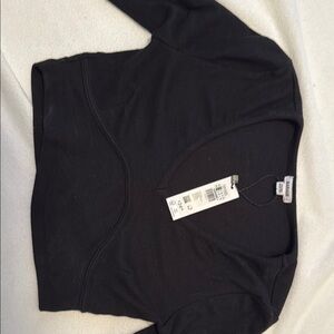 Garage Black long sleeve top